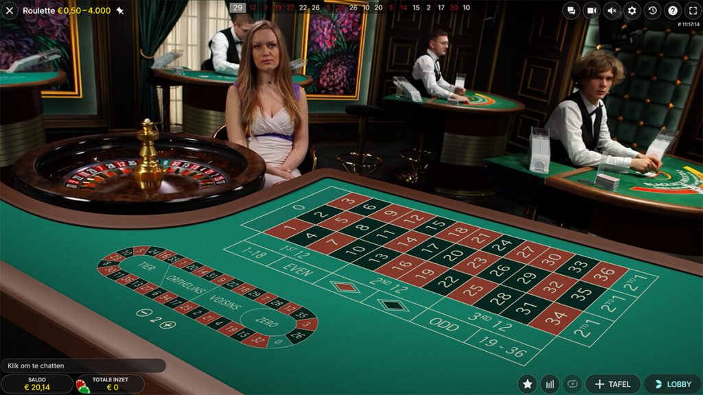 Live Roulette screenshot